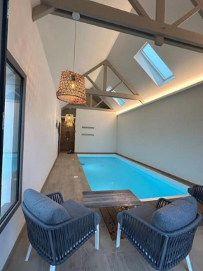 Superbe villa 2 l'île piscine intérieure chauffée 29C